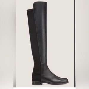 Stuart Weitzman 5050 Black Over the Knee Riding Boots - worn twice